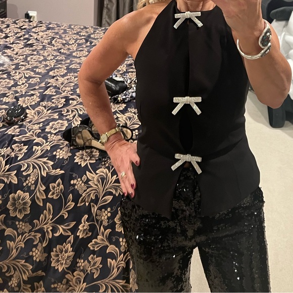 Zara halter top size M fits like small NWOT worn only to post pictures - Picture 3 of 6